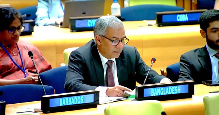 জাতিসংঘে স্বল্পোন্নত দেশগুলোর জন্য আরও সহায়তার আহ্বান জানিয়েছে বাংলাদেশ