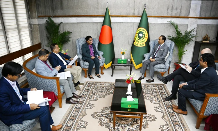 ডেপুটি স্পিকারের সঙ্গে ইউএনডিপি প্রতিনিধিদলের সাক্ষাৎ