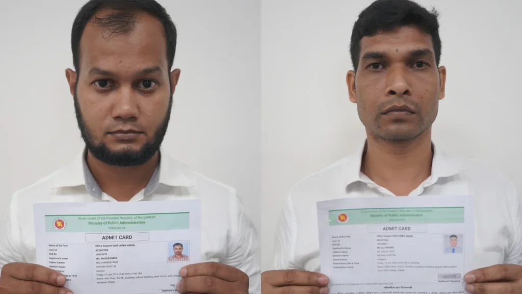 জনপ্রশাসনের নিয়োগ পরীক্ষায় প্রক্সি, ৪ চাকরিপ্রার্থীর বিরুদ্ধে এজাহার