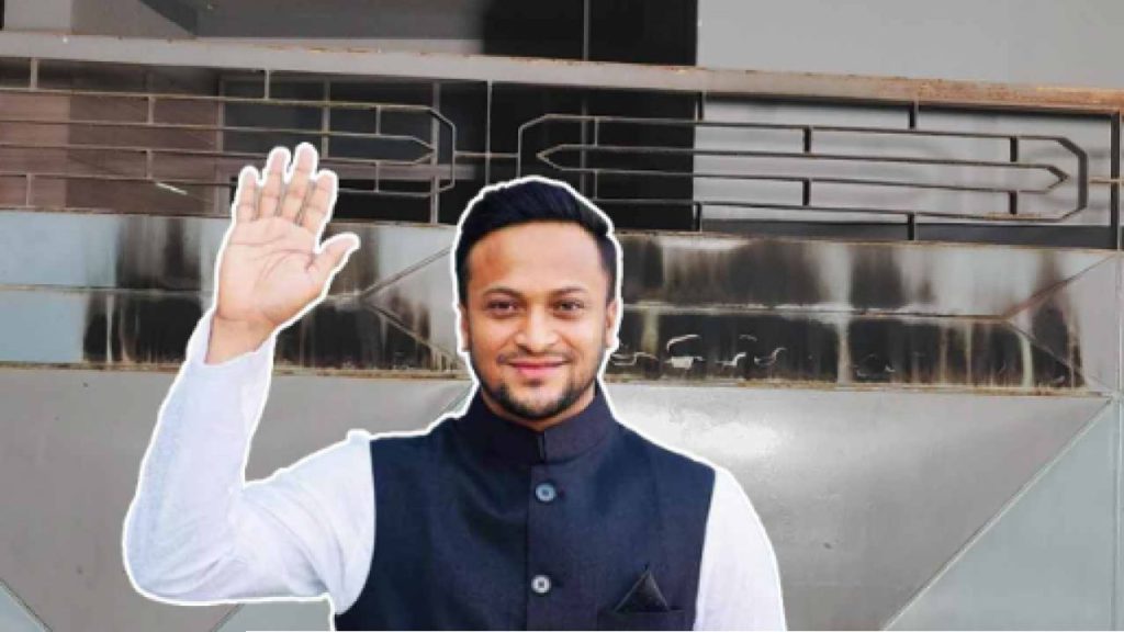 সাকিব আল হাসানের বাড়িতে দুর্বৃত্তের হামলা