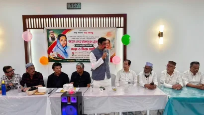দুই বছর পর প্রকাশ্যে শামীম ওসমান, করলেন কর্মীসভা