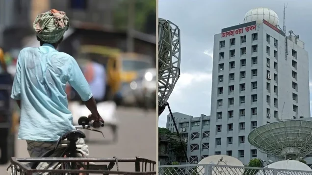 লঘুচাপের মধ্যেও দেশজুড়ে ভ্যাপসা গরমের দাপট