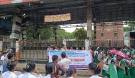 বান্দরবানে শিক্ষা দিবসে পাহাড়ি ছাত্র পরিষদের মিছিল ও ছাত্র সমাবেশ