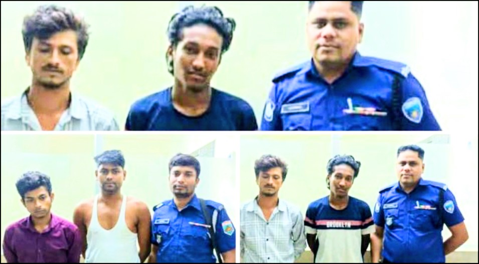 বান্দরবানে গভীর রাতে মাদকবিরোধী অভিযান, ইয়াবাসহ চারজনের কারাদণ্ড