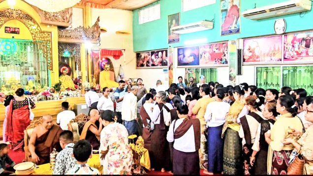 বান্দরবানে ধর্মীয় ভাবগাম্ভীর্যে পালিত মধু পূর্ণিমা