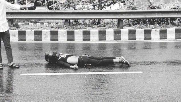 কালিয়াকৈরে সড়ক দুর্ঘটনায় মোটরসাইকেল আরোহী নিহত