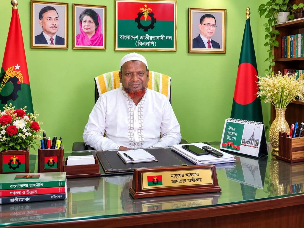 সাপাহার উপজেলা চেয়ারম্যান পদে মনোনয়ন ও দোয়া প্রত্যাশী আব্দুর রহিম